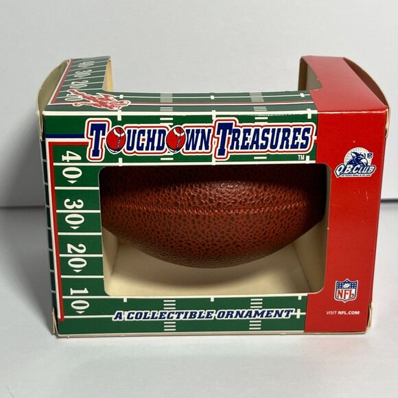 NFL Rams Touchdown Treasures Collectible Ornament Football Official NFL Licensed - Picture 5 of 5